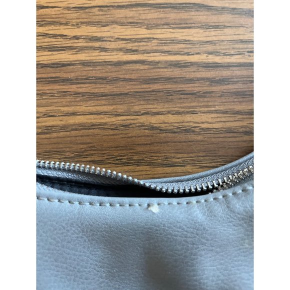 Nicole by Nicole Miller woman’s grey with silver studs adjustable strap shoulder - Picture 3 of 7